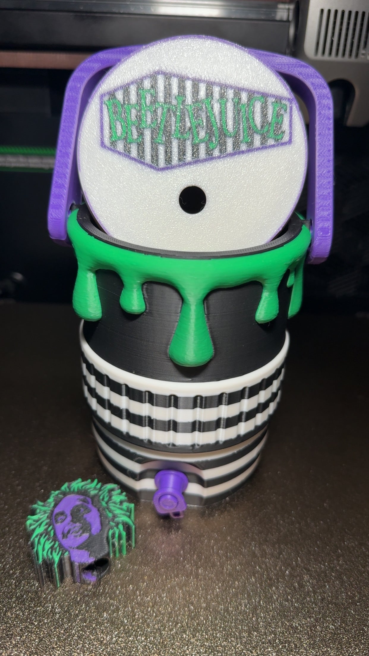 Beetlejuice 12oz Can Holder