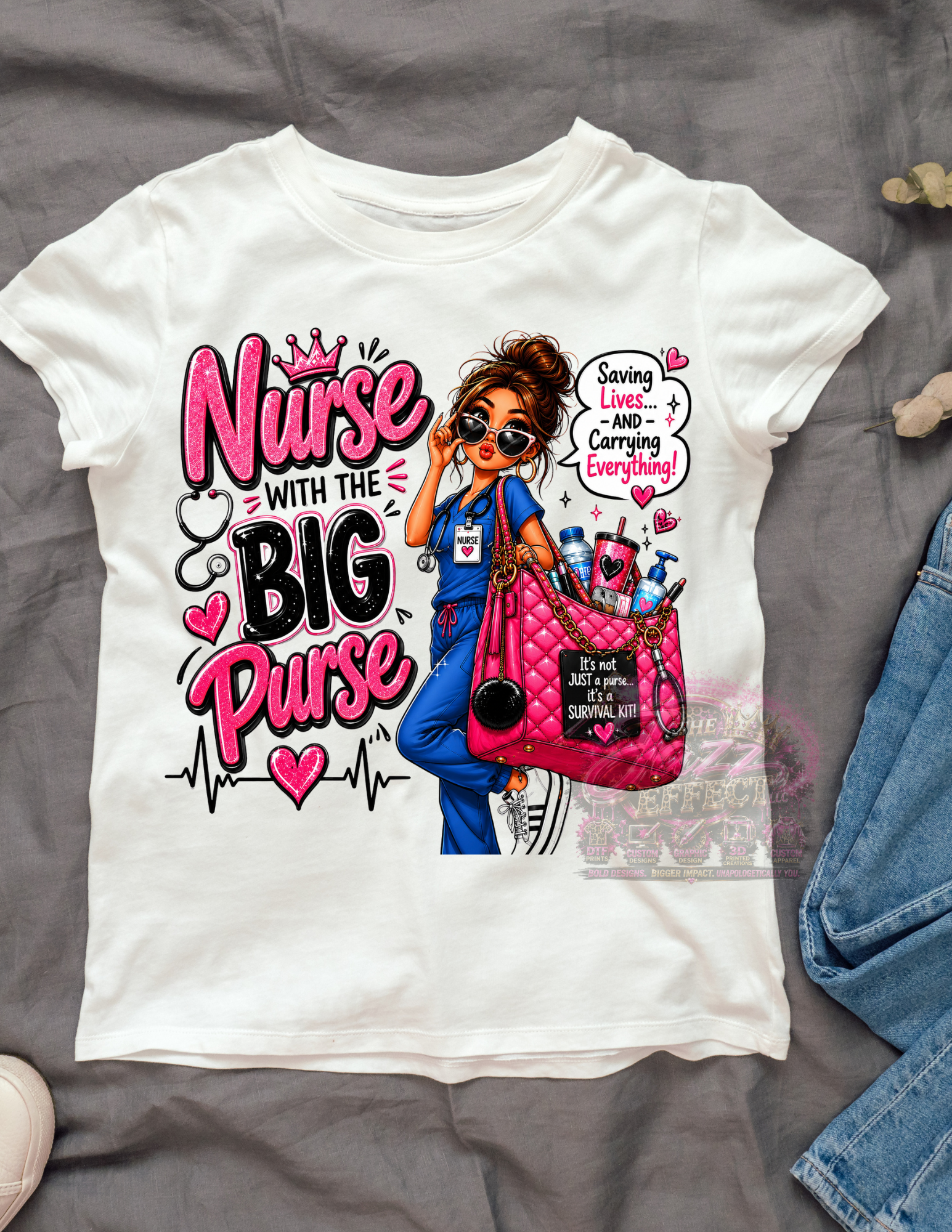 Nurse with the Big Purse Graphic Tee